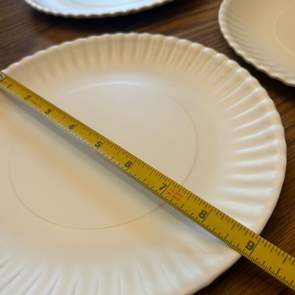 Melamine "paper" plates - set of 4 - one hundred 80 degrees - Picture 5 of 8